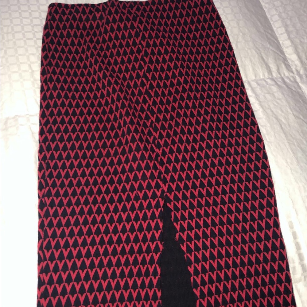 zara midi skirt